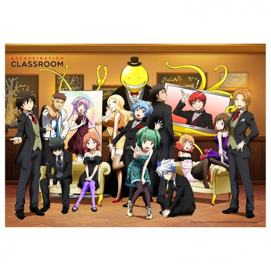 Poster Mural Tela, Assassination Classroom Baile de Graduación 140 x 200 cm
