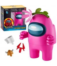 Figura Among Us Action Figure Rosa 17 cm