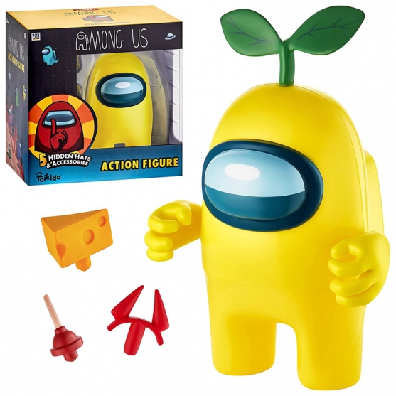 Figura Among Us Action Figure Amarillo 17 cm