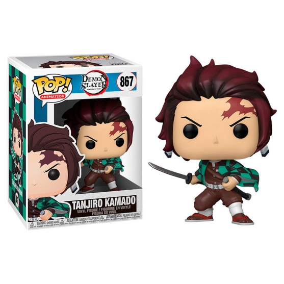 Pop! Animation Tanjiro Kamado 867 Demon Slayer Kimetsu no Yaiba