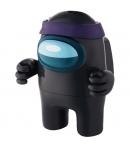 Figura Among Us Action Figure Negro 12 cm