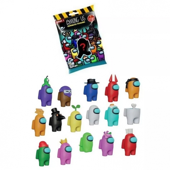 Figura Sorpresa Among Us Crewmate 5 cm