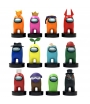 Figura Sello Sorpresa Among Us Crewmate 5 cm