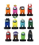 Figura Sello Sorpresa Among Us Crewmate 5 cm