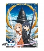 Poster Sword Art Online Asuna y Kirito Aincrad 52 x 38 cm