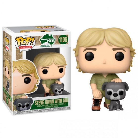 Pop! Television Steve Irwin with Sui 1105 Australia Zoo