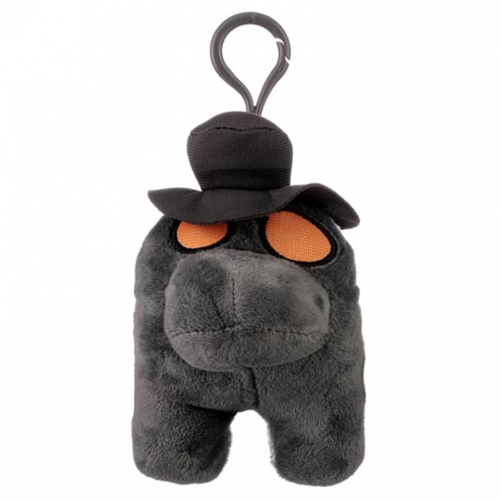 Peluche Among Us Cuervo Negro, 15 cm
