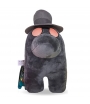 Peluche Among Us Cuervo Negro, 20 cm