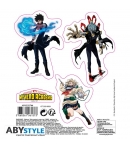 Pegatinas Reutilizables My Hero Academia, Heroes y Villanos