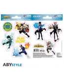Pegatinas Reutilizables My Hero Academia, Heroes y Villanos