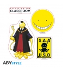 Pegatinas Reutilizables Assassination Classroom, Koro