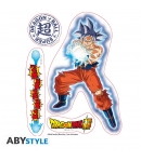 Pegatinas Reutilizables Dragon Ball Super, Goku y Vegeta