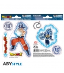 Pegatinas Reutilizables Dragon Ball Super, Goku y Vegeta