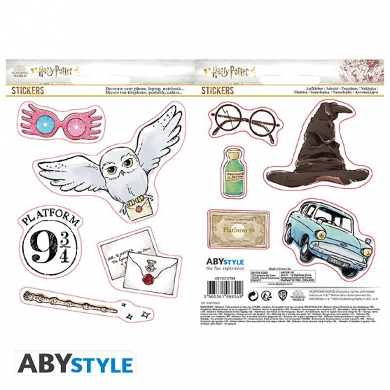 Pegatinas Reutilizables Harry Potter Objetos Mágicos