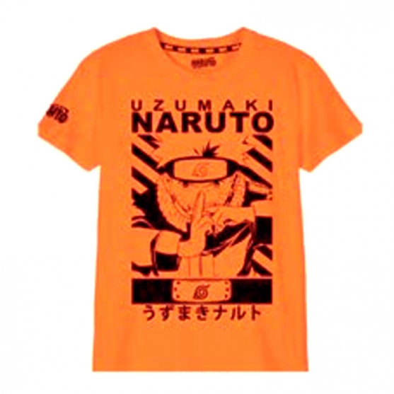 Camiseta Naruto, Uzumaki Naruto Naranja, Niño