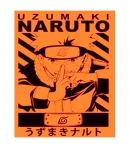 Camiseta Naruto, Uzumaki Naruto Naranja, Niño