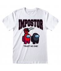 Camiseta Among Us Impostor Trust no One!, Adulto S