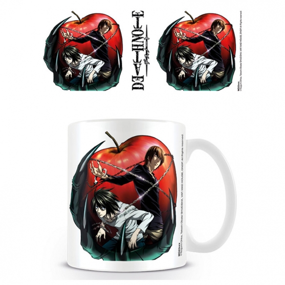 Taza Death Note Manzana, 320 ml