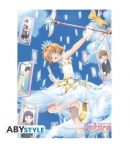 Poster Cardcaptor Sakura, Sakura y Cartas, 52 x 38 cm