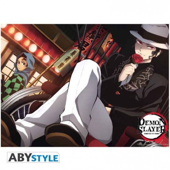 Poster Demon Slayer Kimetsu no Yaiba, Kibutsuji Muzan, 52 x 38 cm