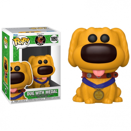 Pop! Dug with Medal 1093 Disney Pixar Dug Days