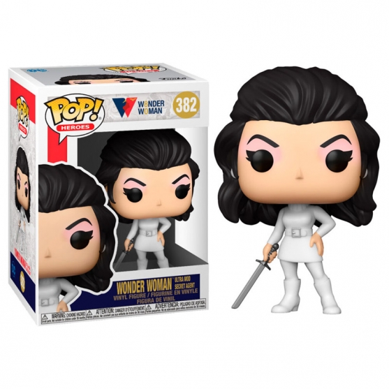 Pop! Heroes Wonder Woman Ultra Mod Secret Agent 382 Dc Wonder Woman