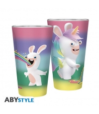 Vaso XXL Rabbids Arcoiris 400 ml