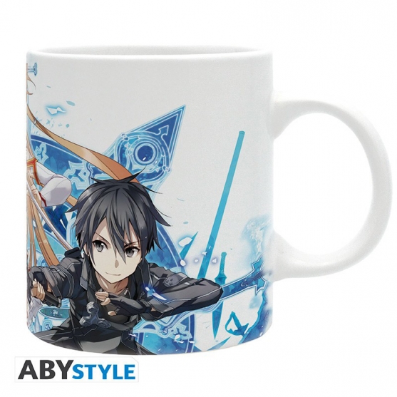 Taza Sword Art Online, Asuna & Kirito 320 ml