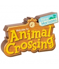 Lámpara Welcome to Animal Crossing Logo