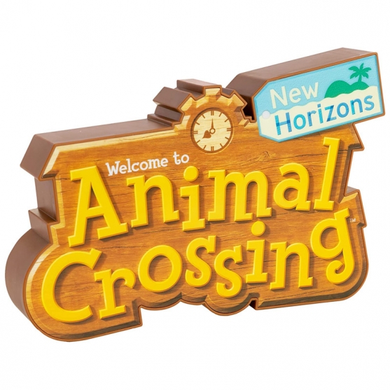 Lámpara Welcome to Animal Crossing Logo