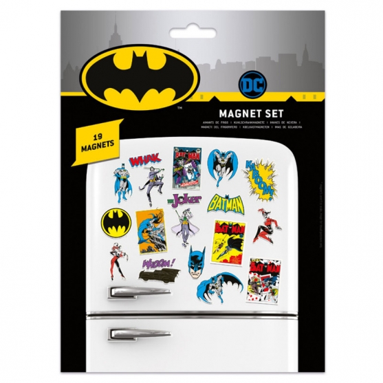 Set Imanes Dc Batman Retro