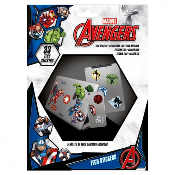 Pegatinas Marvel Avengers Heroes