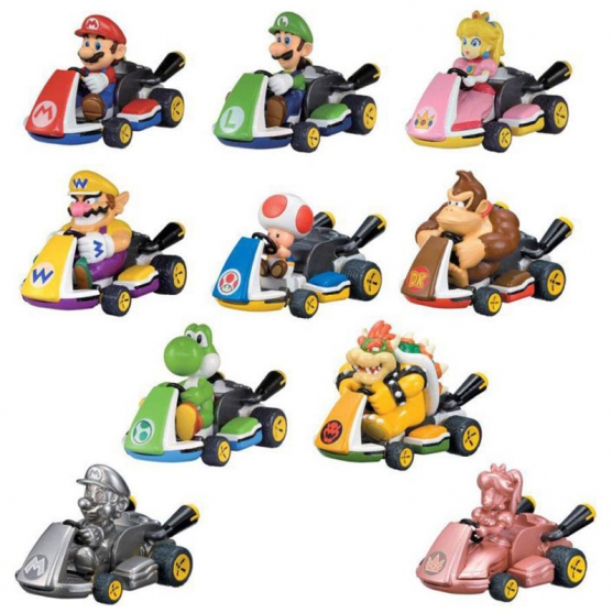 Figura Sorpresa Mario Kart, 5 cm