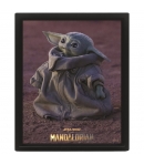 Cuadro 3d Lenticular Star Wars The Mandalorina The Child