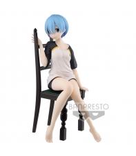Figura Re:Zero Starting Life in Another World, Rem T-shirt Ver.1 Relax Time 20 cm