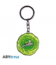 Llavero Rick and Morty Portal Gun