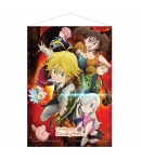 Poster Tela Enrollable The Seven Deadly Sins, Key Art, 50 x 70 cm
