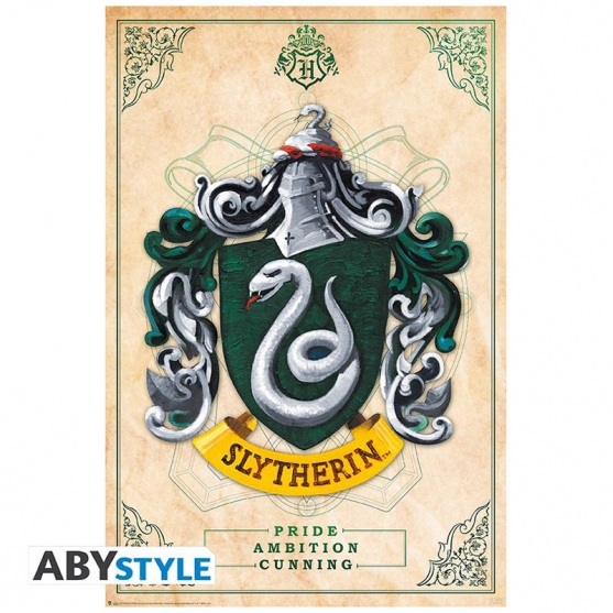 Poster Harry Potter Slytherin, 91,5 x 61 cm