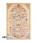 Poster Harry Potter Hogwarts School List, 91,5 x 61 cm
