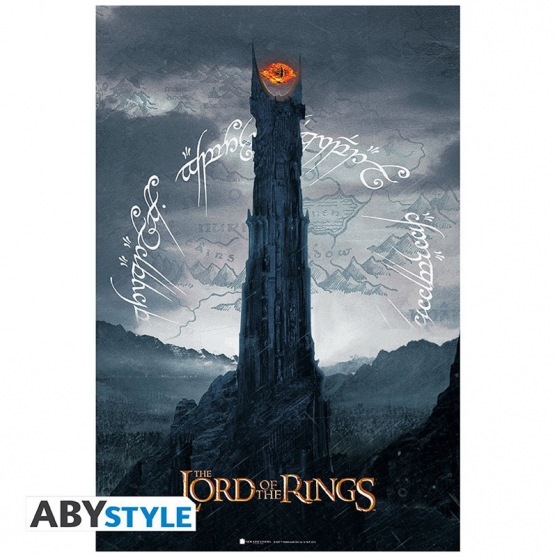 Poster El Señor de los Anillos, Torre de Sauron, 91,5 x 61 cm