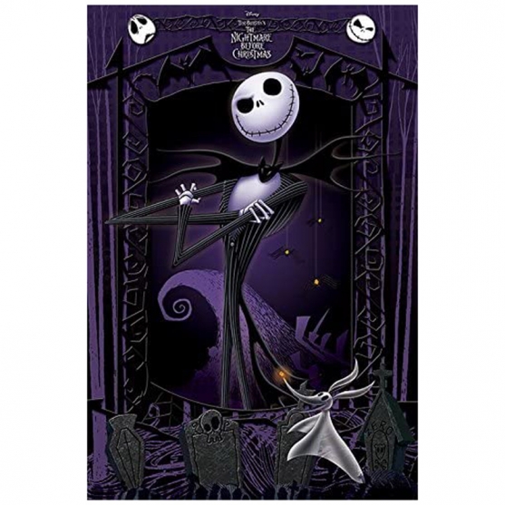 Poster Pesadilla antes de Navidad, Jack, 91,5 x 61 cm