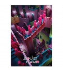Poster El Juego del Calamar Escaleras, 91,5 x 61 cm