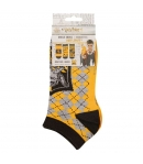 Calcetines Tobilleros Harry Potter Hufflepuff, 3 Pares.