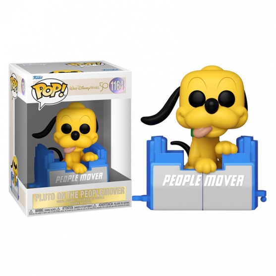 Pop! Pluto on the Peoplemover 1164 Walt Disney World 50