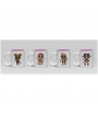 Set 4 Tazas Espresso L.O.L. Surprise 150 ml