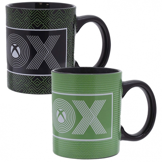 Taza Xbox Logo, Sensitiva al Calor 300 ml