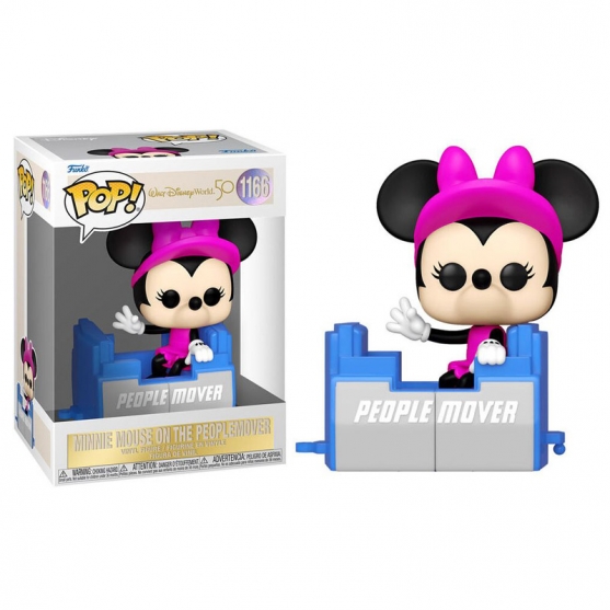 Pop! Minnie Mouse On The Peoplemover 1166 Walt Disney World 50
