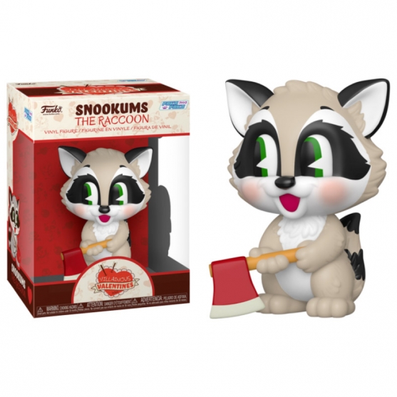 Figura Villainous Valentines, Snookums The Raccoon Paka Paka Funko