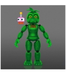 Figura Articulada Five Nights at Freddy's High Score Chica (Brilla en la Oscuridad) 13 cm