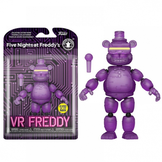 Figura Articulada Five Nights at Freddy's Vr Freddy (Brilla en la Oscuridad) 14 cm